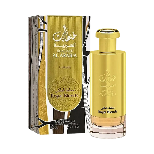Khaltaat Al Arabia Royal Blends Eau de Parfum Unissex - Lattafa - Universo do Perfume
