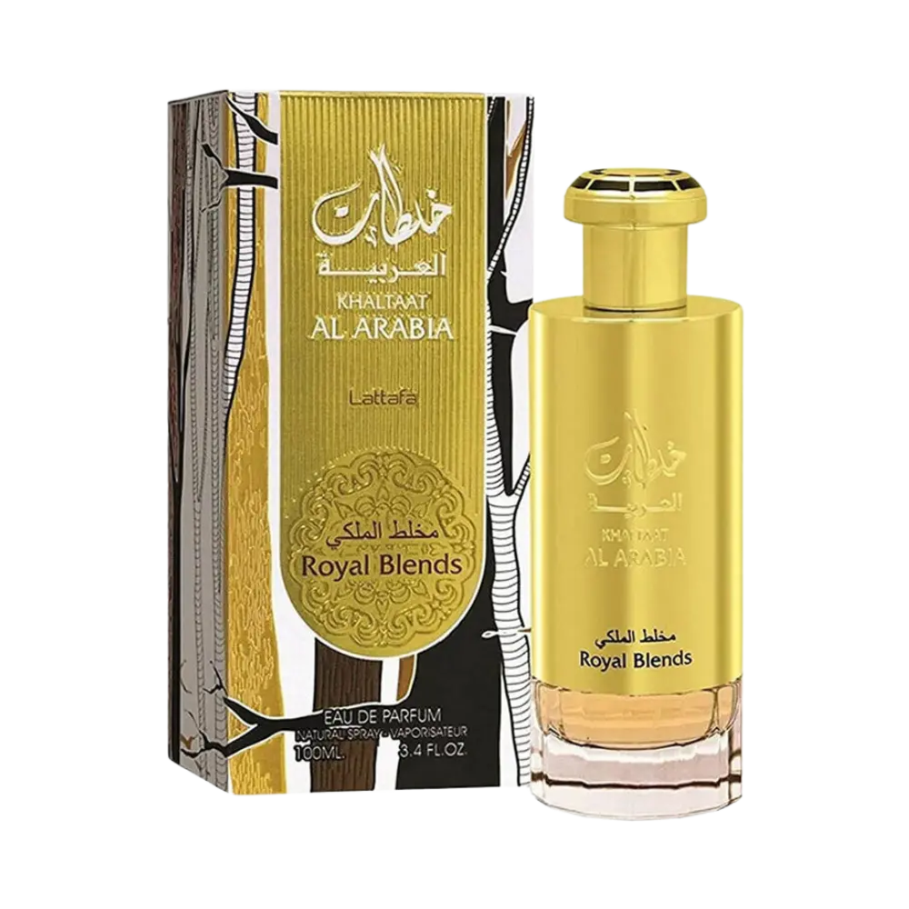 Khaltaat Al Arabia Royal Blends Eau de Parfum Unissex - Lattafa 100ml - Universo do Perfume