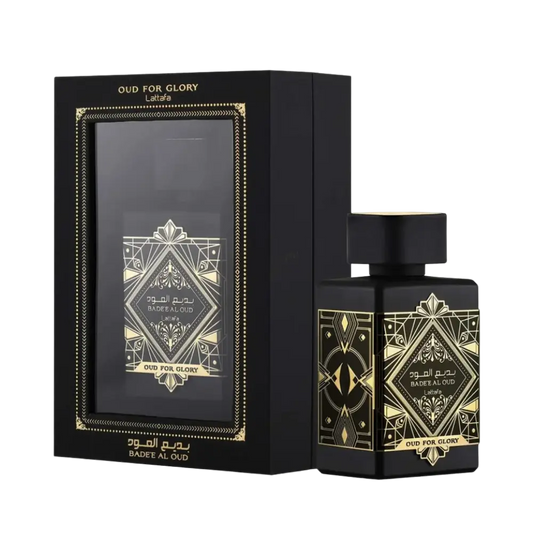Bade'e Al Oud - Oud For Glory Eau de Parfum Unissex - Lattafa - Universo do Perfume