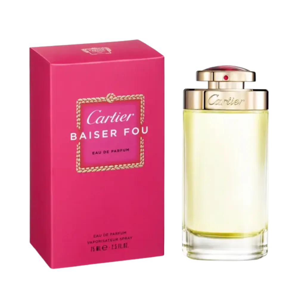Baiser Fou Eau de Parfum Feminino - Cartier - Universo do Perfume