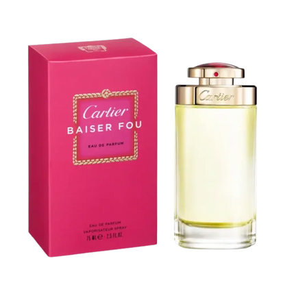 Baiser Fou Eau de Parfum Feminino - Cartier - Universo do Perfume