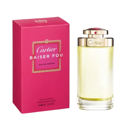 Baiser Fou Eau de Parfum Feminino - Cartier - Universo do Perfume