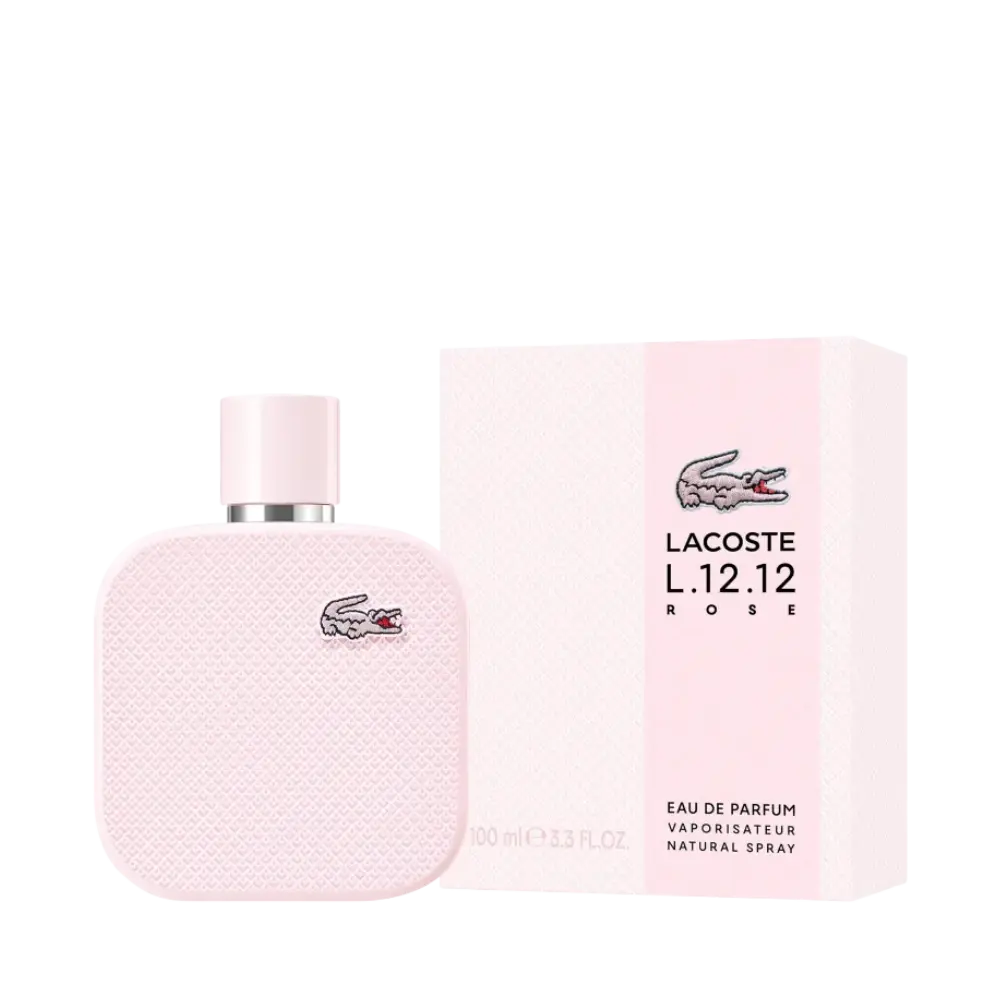 L.12.12 Rose Eau de Parfum Feminino - Lacoste - Universo do Perfume