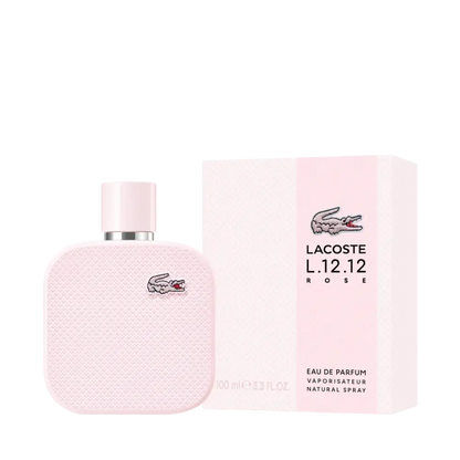 L.12.12 Rose Eau de Parfum Feminino - Lacoste - Universo do Perfume