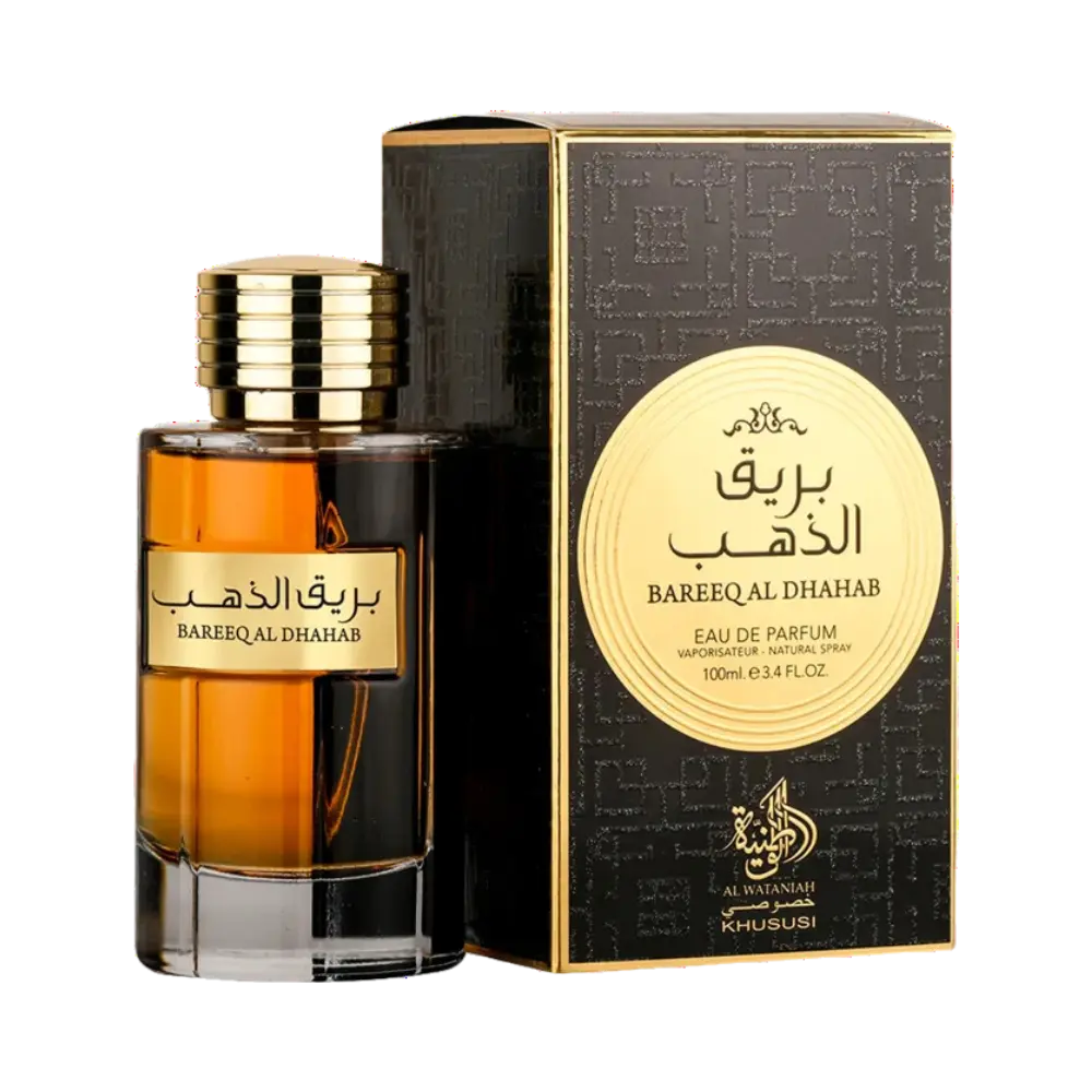 Bareeq Al Dhahab Eau de Parfum Masculino - Al Wataniah - Universo do Perfume