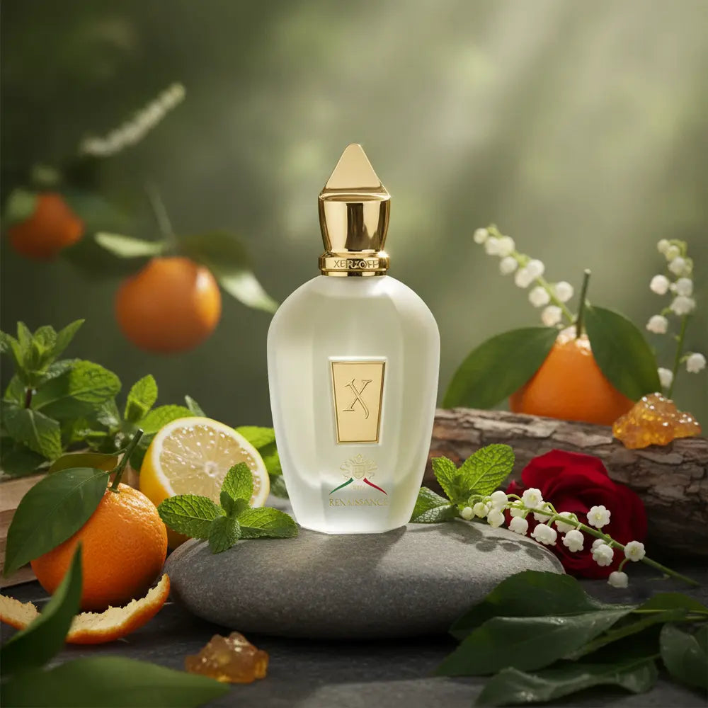 Perfume 1861 Renaissance Eau de Parfum Unissex - Xerjoff em composição olfativa inspirada na fragrância