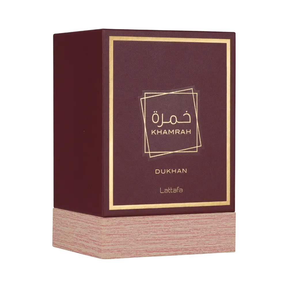 Khamrah Dukhan Eau de Parfum Unissex - Lattafa - Universo do Perfume