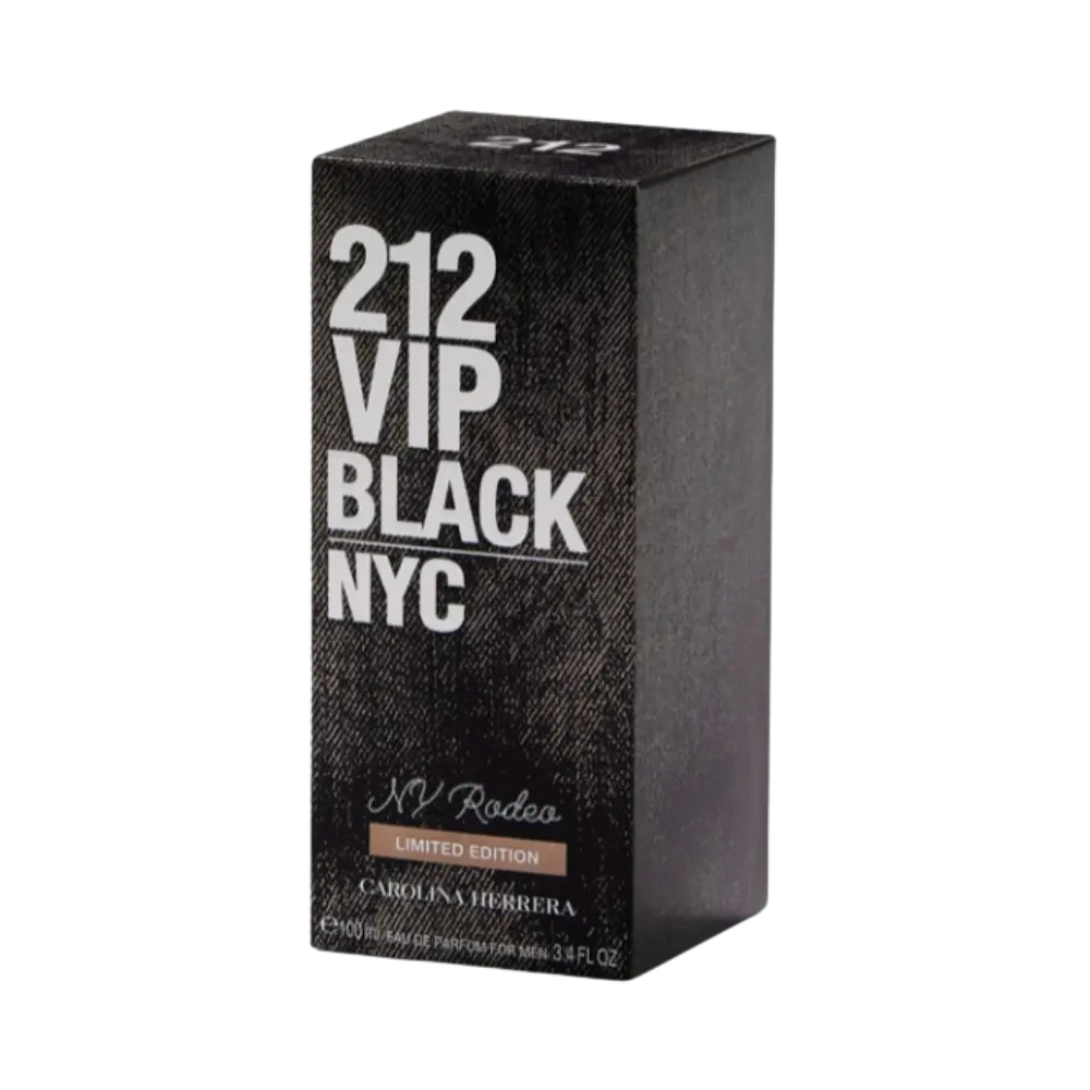 212 VIP Black Rodeo Limited Edition Eau de Parfum Masculino - Carolina Herrera - Universo do Perfume
