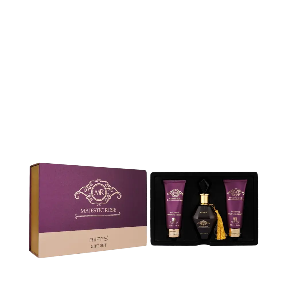 Kit Majestic Rose Eau de Parfum Feminino - Riiffs - Universo do Perfume