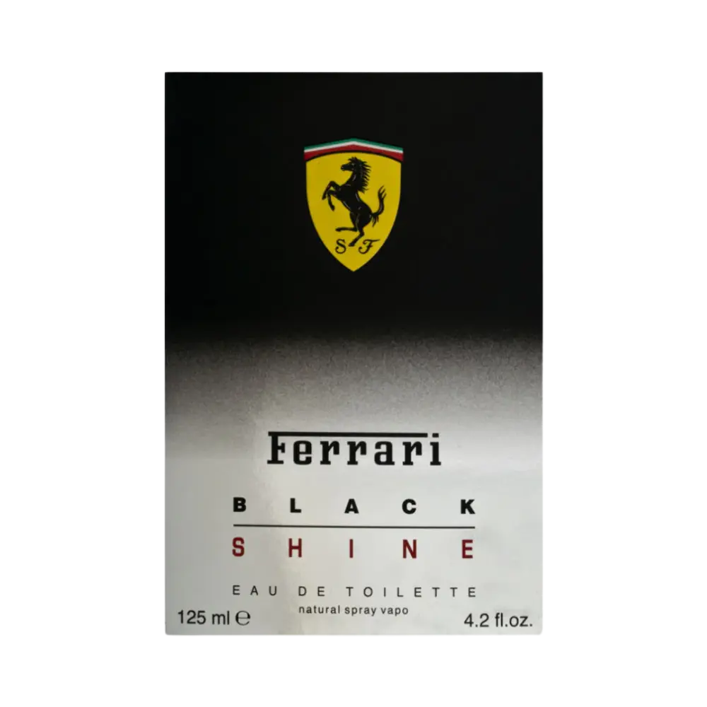 Ferrari Black Shine Eau de Toilette Masculino - Ferrari - Universo do Perfume
