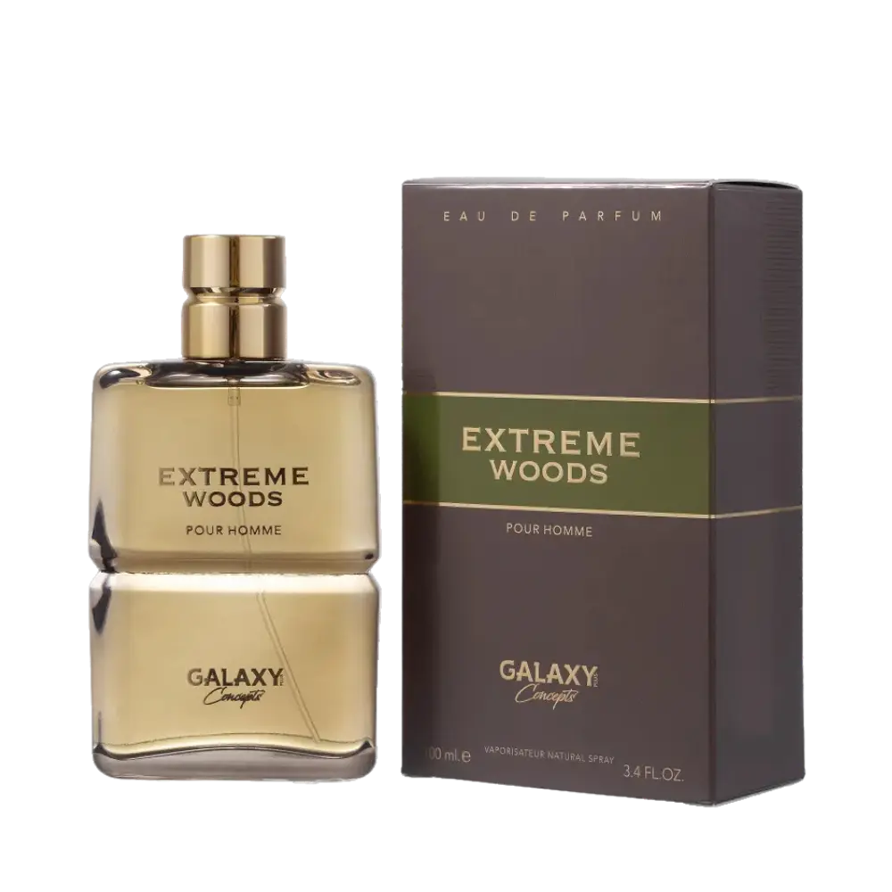 Extreme Woods Pour Homme Eau de Parfum Masculino - Galaxy Plus - Universo do Perfume
