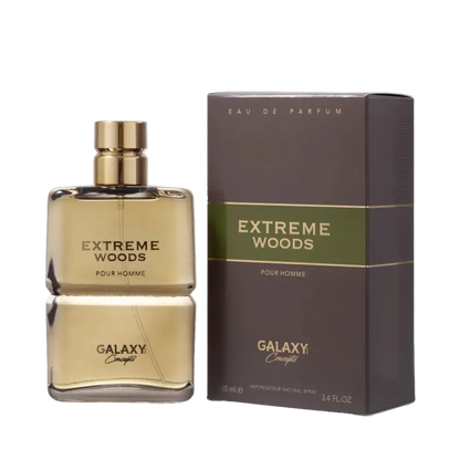 Extreme Woods Pour Homme Eau de Parfum Masculino - Galaxy Plus - Universo do Perfume