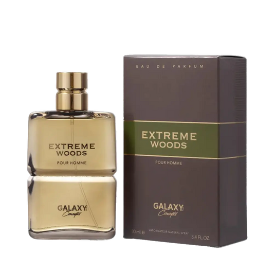 Extreme Woods Pour Homme Eau de Parfum Masculino - Galaxy Plus - Universo do Perfume