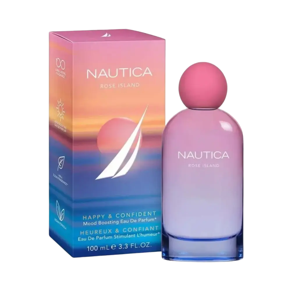 Nautica Rose Island Eau de Parfum Feminino - Nautica 100ml - Universo do Perfume