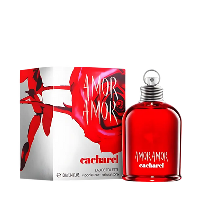 Amor Amor Eau de Toilette Feminino - Cacharel - Universo do Perfume