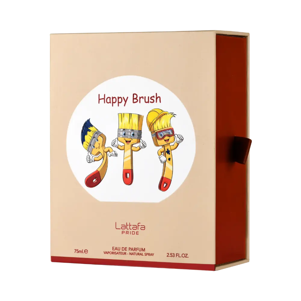 Happy Brush Lattafa Pride Kids Eau de Parfum Infantil - Lattafa - Universo do Perfume