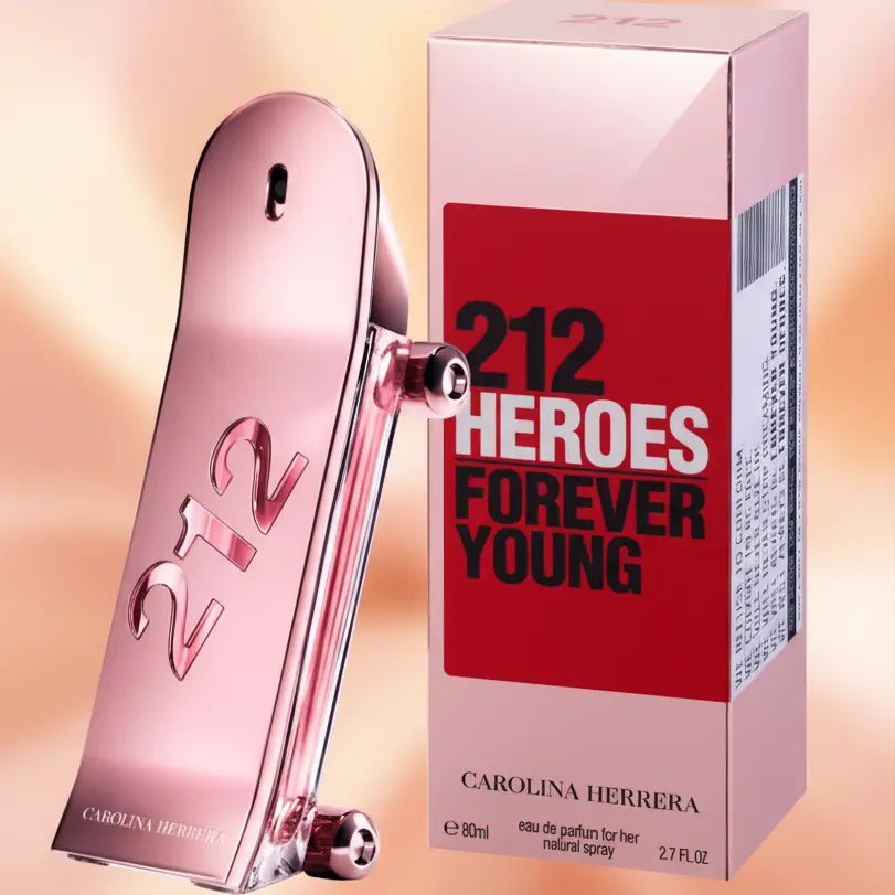 212 Heroes For Her Forever Young Eau de Parfum Feminino - Carolina Herrera - Universo do Perfume