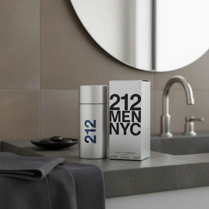 212 Men Eau de Toilette Masculino - Carolina Herrera - Universo do Perfume