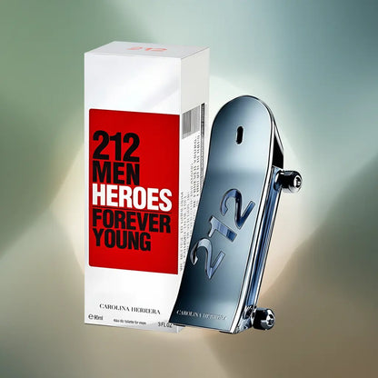 212 Men Heroes Eau de Toilette Masculino - Carolina Herrera - Universo do Perfume
