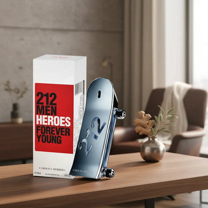 212 Men Heroes Eau de Toilette Masculino - Carolina Herrera - Universo do Perfume