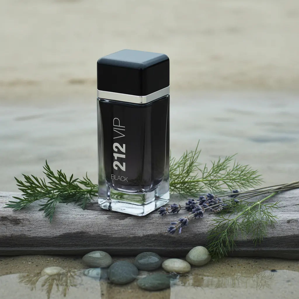 212 Vip Black Eau de Parfum Masculino - Carolina Herrera - Universo do Perfume