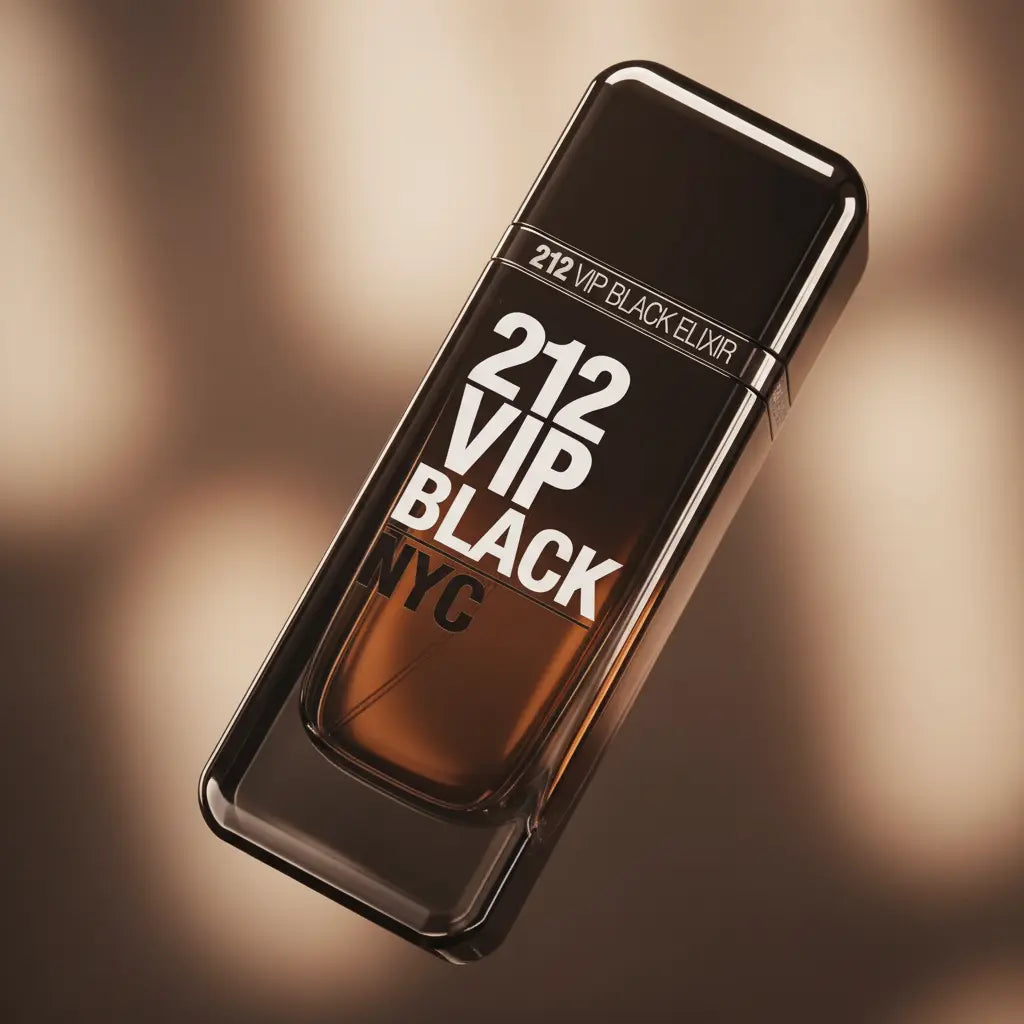 212 Vip Black Elixir Eau de Parfum Masculino - Carolina Herrera - Universo do Perfume