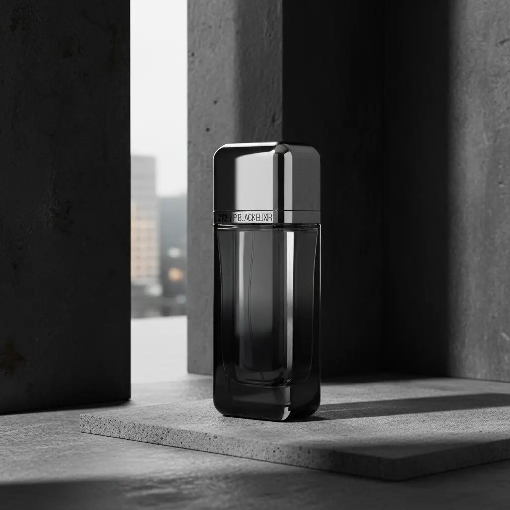 212 Vip Black Elixir Eau de Parfum Masculino - Carolina Herrera - Universo do Perfume