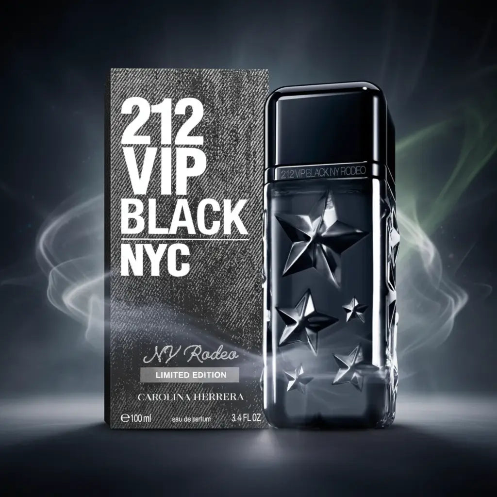 212 VIP Black Rodeo Limited Edition Eau de Parfum Masculino - Carolina Herrera - Universo do Perfume