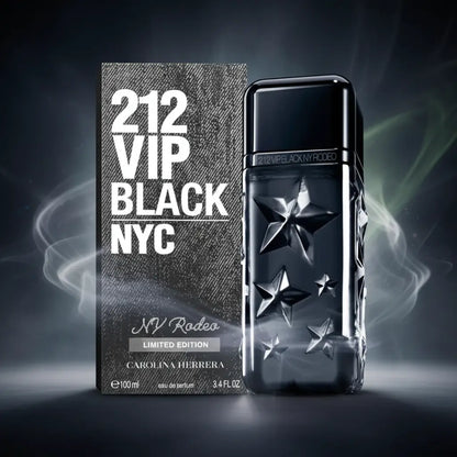 212 VIP Black Rodeo Limited Edition Eau de Parfum Masculino - Carolina Herrera - Universo do Perfume