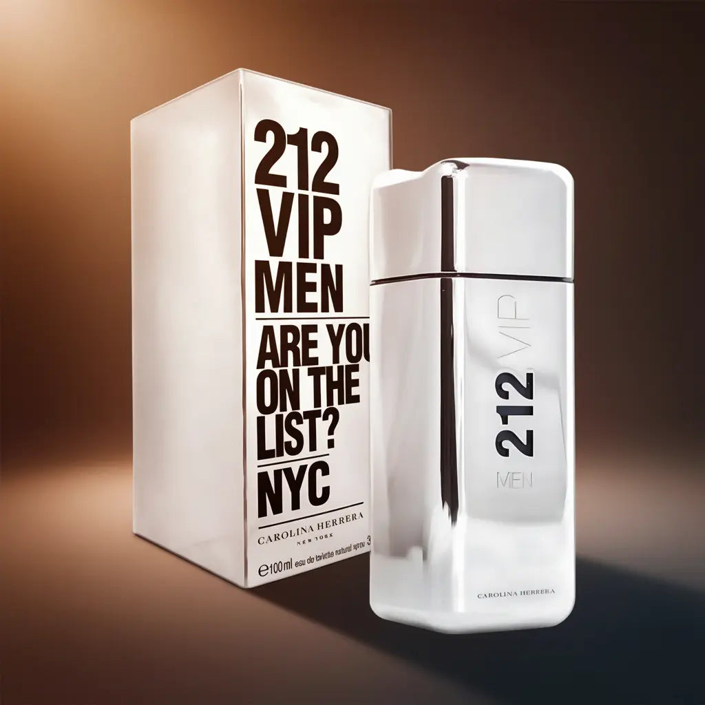 212 Vip Men Eau de Toilette Masculino - Carolina Herrera - Universo do Perfume
