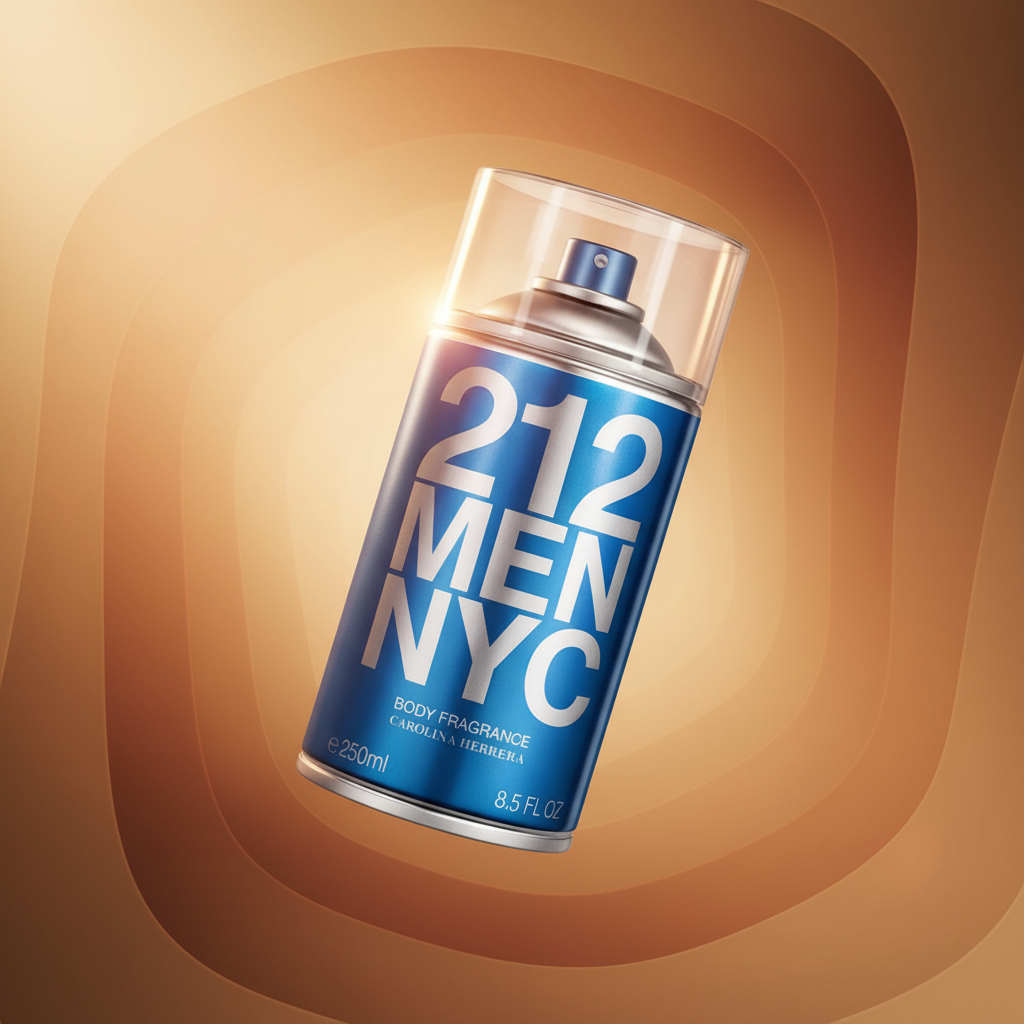 212 Vip Nyc Men Body Spray Masculino - Carolina Herrera - Universo do Perfume