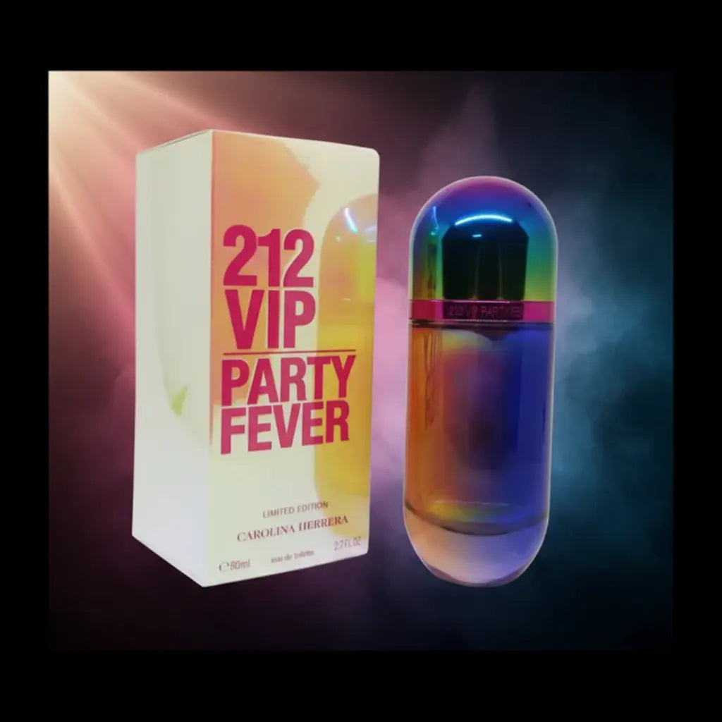 212 VIP Party Fever Limited Edition Eau de Toilette Feminino - Carolina Herrera - Universo do Perfume