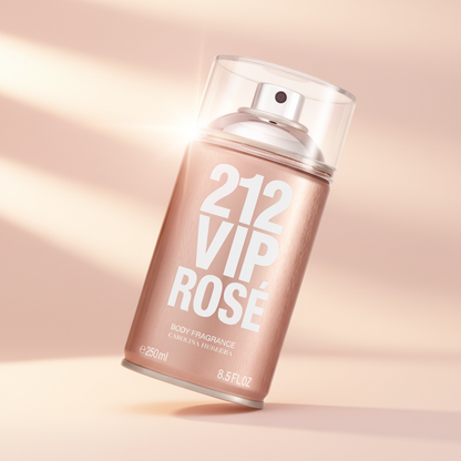212 Vip Rosé Body Spray Feminino - Carolina Herrera - Universo do Perfume