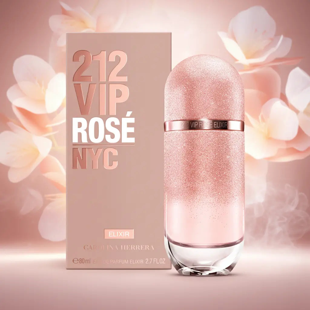 212 Vip Rosé Elixir Eau de Parfum Feminino - Carolina Herrera - Universo do Perfume