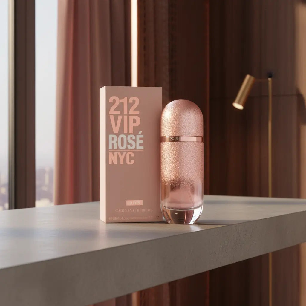 212 Vip Rosé Elixir Eau de Parfum Feminino - Carolina Herrera - Universo do Perfume