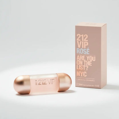 212 Vip Rosé Hair Mist Bruma Capilar Feminino - Carolina Herrera - Universo do Perfume