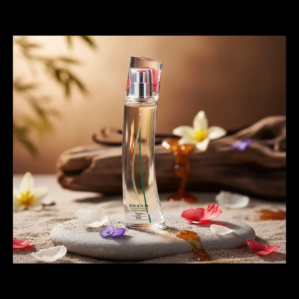 216 - Inspiração Flower By Kenzo Feminino - Eau de Parfum - Brand Collection - Universo do Perfume