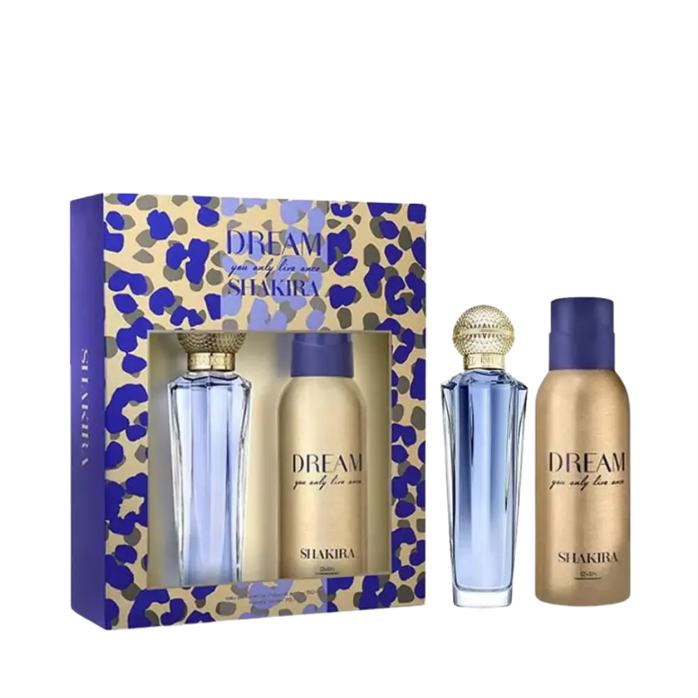 Kit Shakira Dream Eau de Toilette Feminino - Shakira - Universo do Perfume
