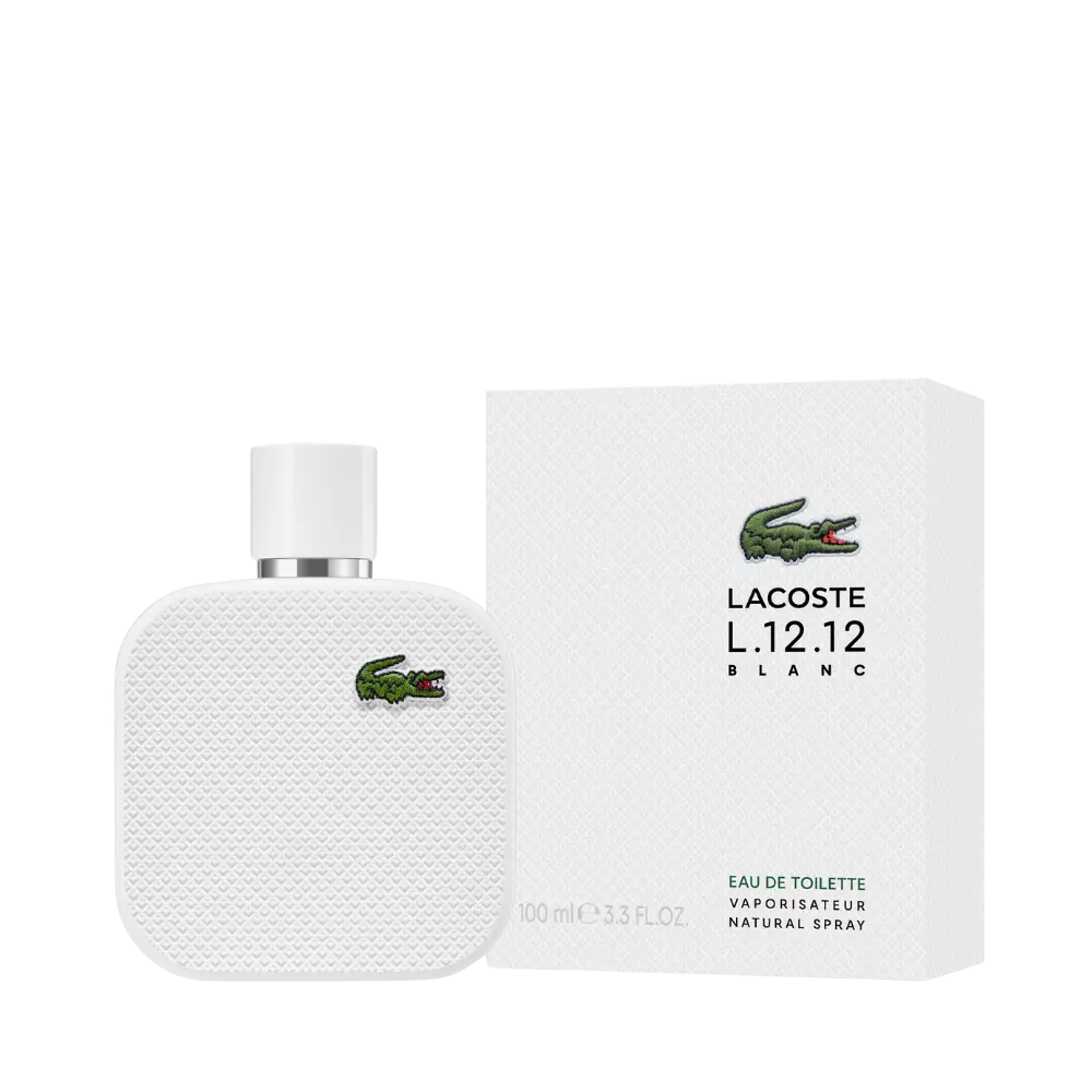 Lacoste L.12.12 Blanc Eau de Toilette Masculino - Lacoste - Universo do Perfume