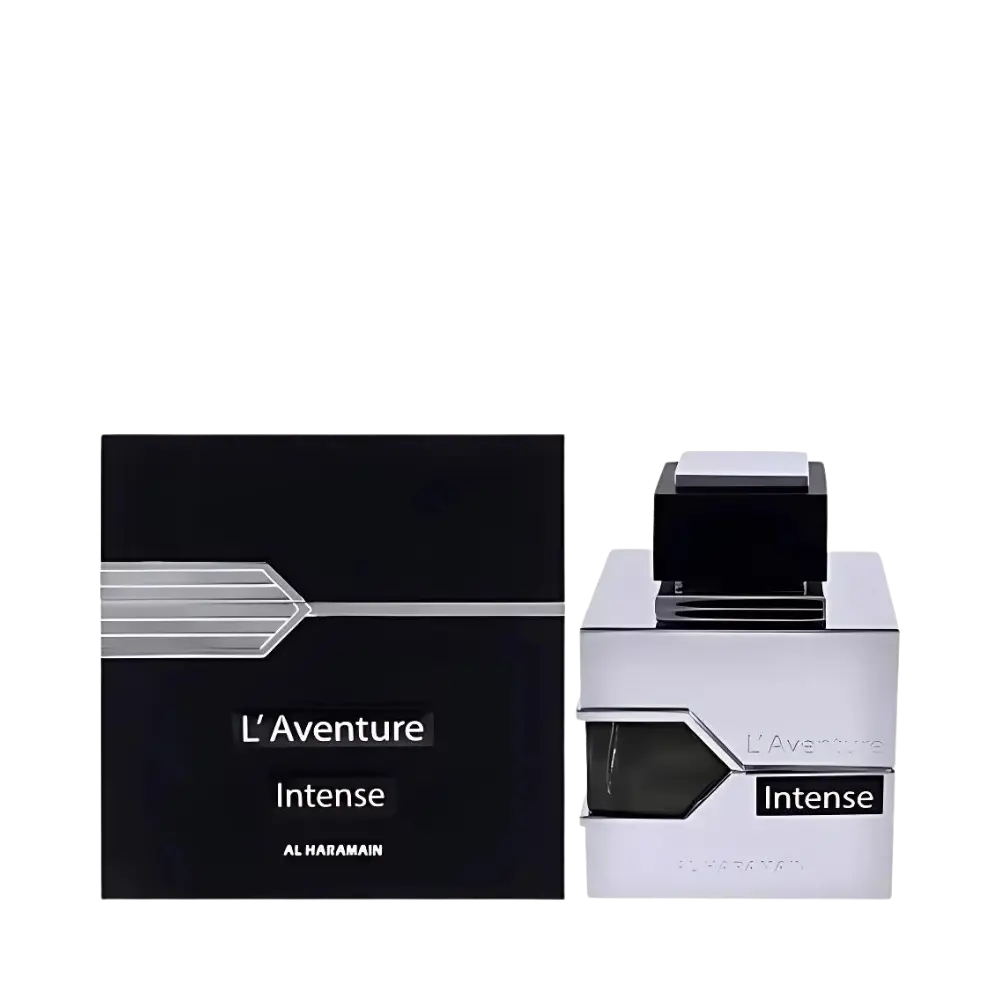 L'Aventure Intense Eau de Parfum Masculino - Al Haramain 100ml - Universo do Perfume