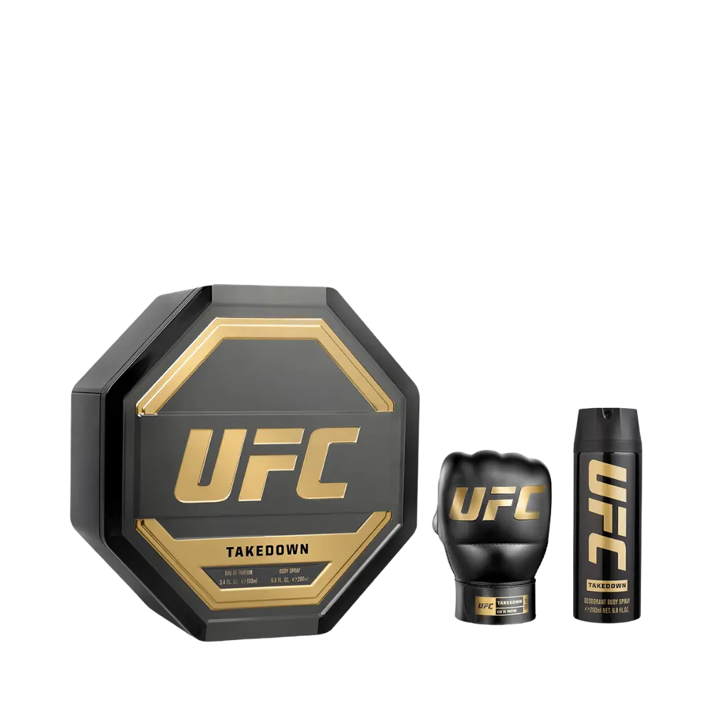 Kit UFC Takedown Masculino Eau de Parfum - UFC - Universo do Perfume