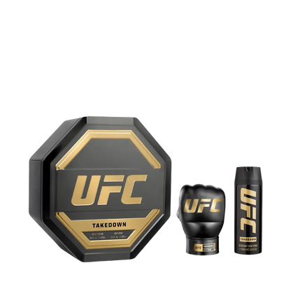 Kit UFC Takedown Masculino Eau de Parfum - UFC - Universo do Perfume