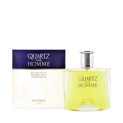 Quartz Pour Homme Eau de Toilette Masculino - Molyneux Paris - Universo do Perfume