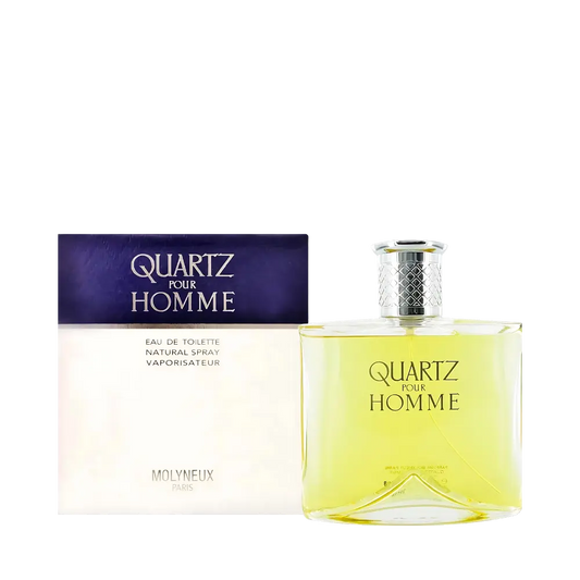Quartz Pour Homme Eau de Toilette Masculino - Molyneux Paris - Universo do Perfume