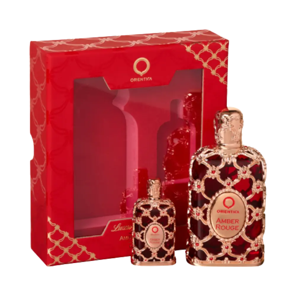 Kit Orientica Luxury Collection Amber Rouge Eau de Parfum Unissex - Orientica - Universo do Perfume