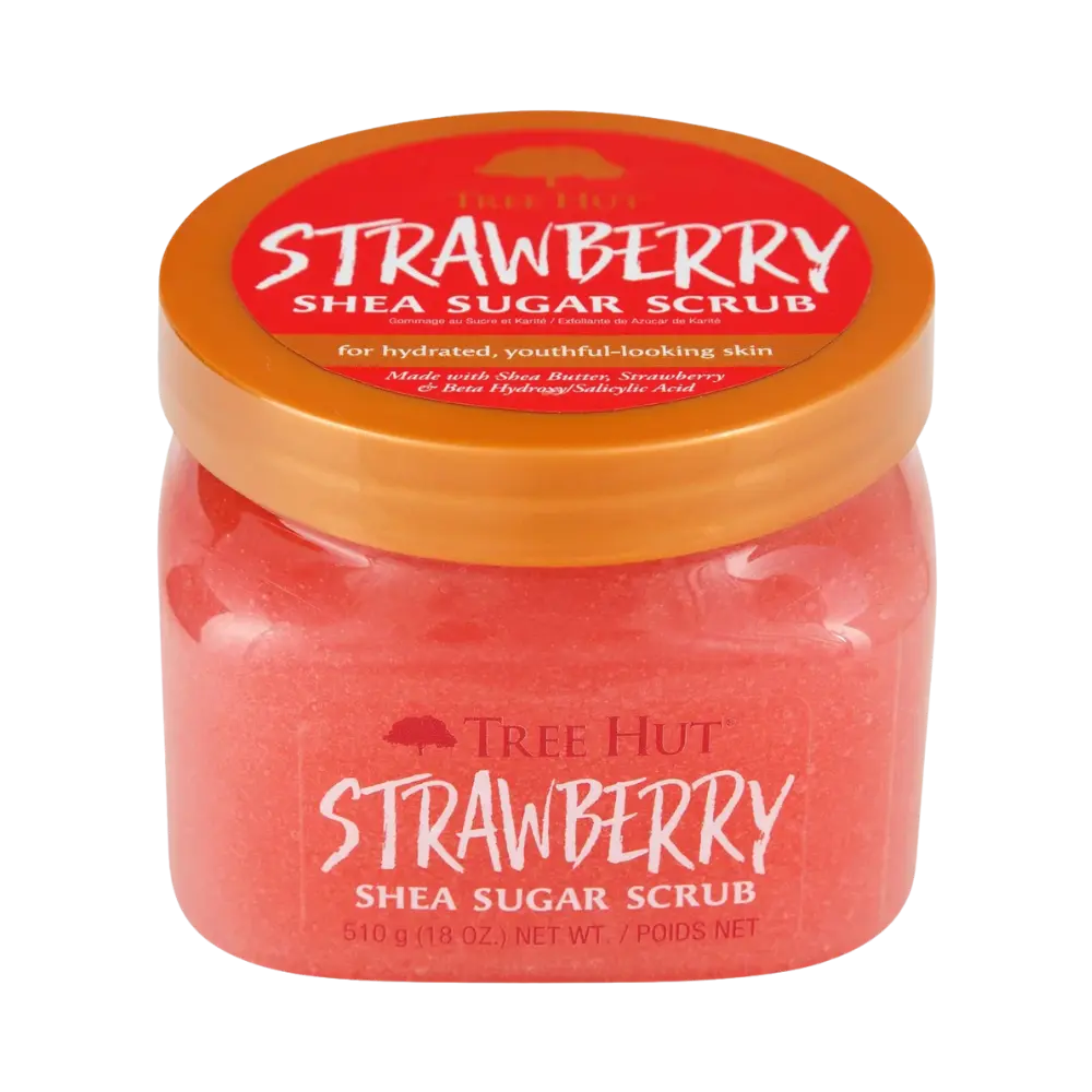 Tree Hut Strawberry Shea Sugar Scrub Esfoliante Corporal - Tree Hut - Universo do Perfume