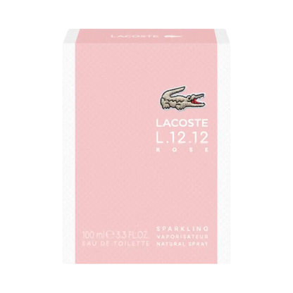 L.12.12 Rose Sparkling Eau de Toilette Feminino - Lacoste - Universo do Perfume