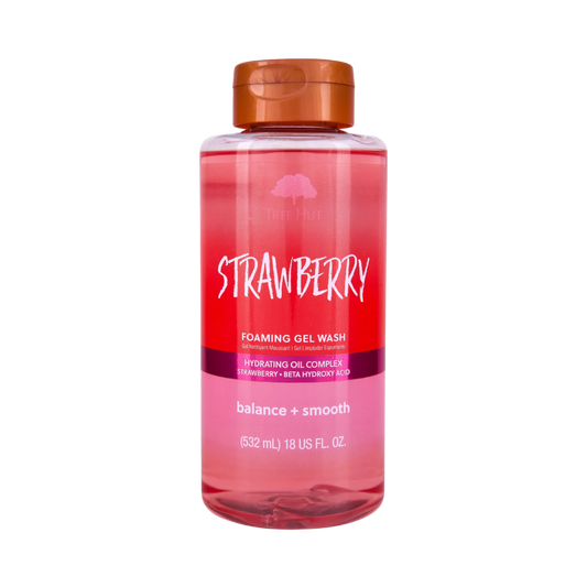 Tree Hut Strawberry Foaming Gel Wash Sabonete Liquido - Tree Hut