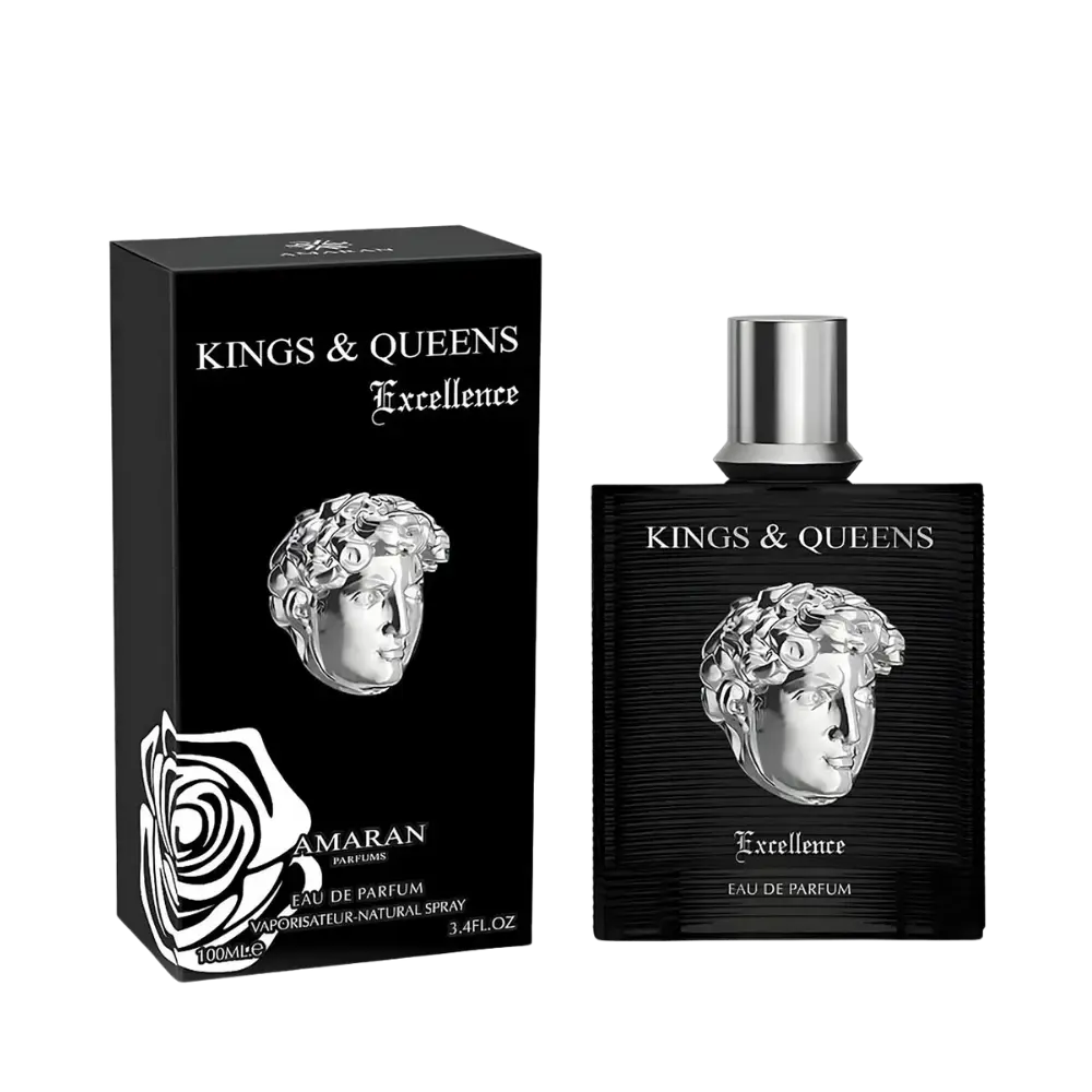 Kings & Queens Excellence Eau de Parfum Masculino - Riiffs - Universo do Perfume