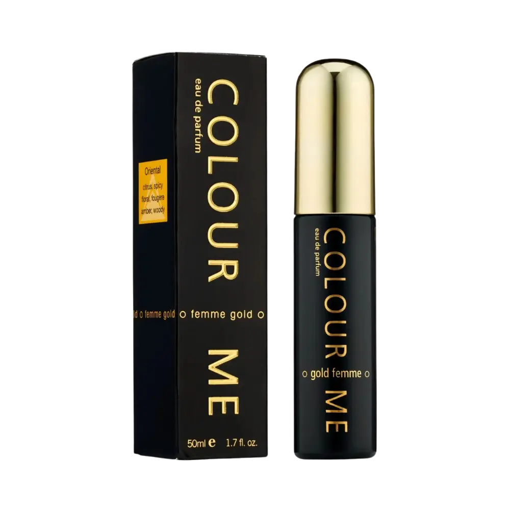 Colour Me Gold Femme Eau de Parfum Feminino - Milton Lloyd - Universo do Perfume